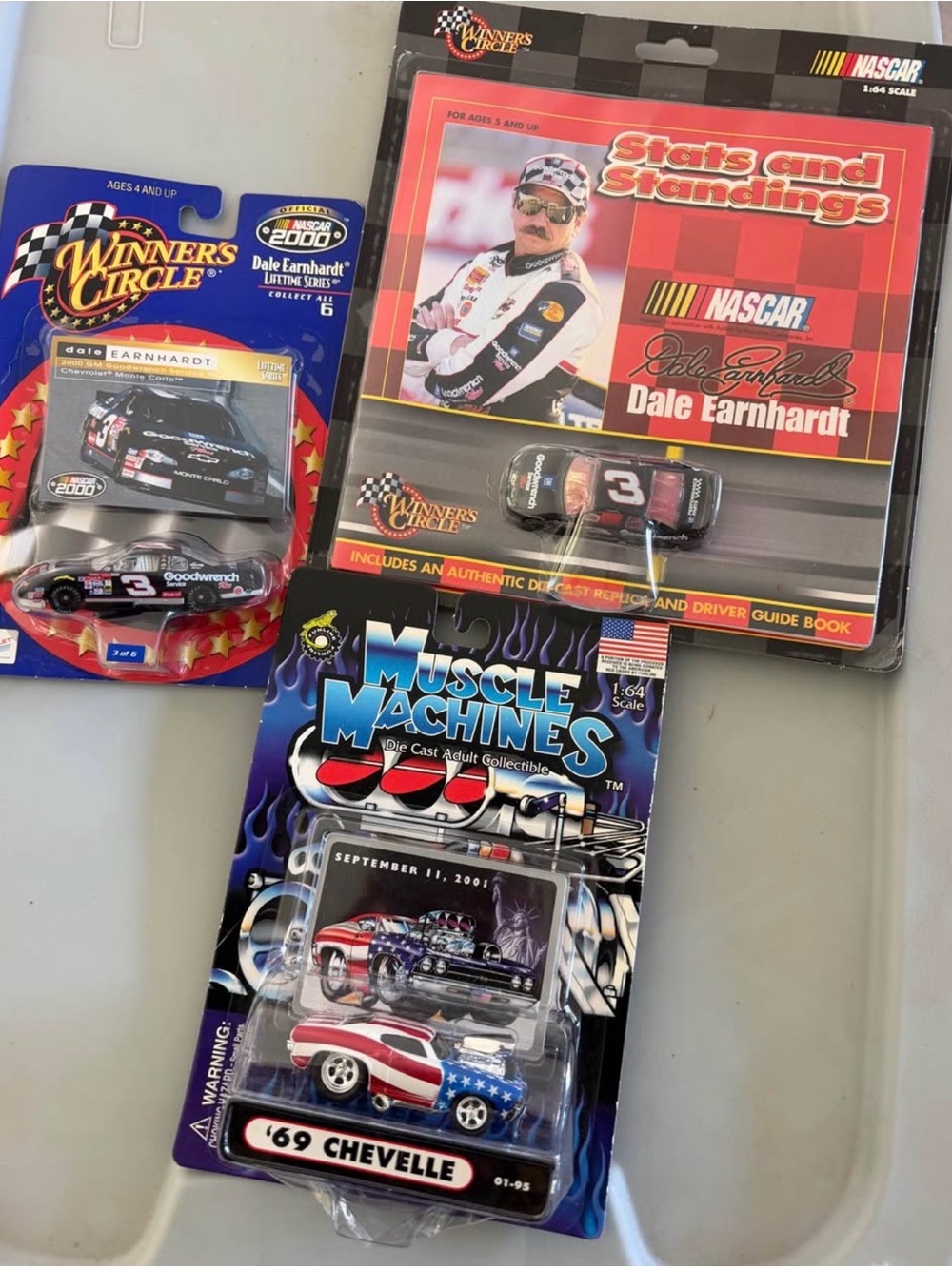 NASCAR vintage mint condition toy car collection